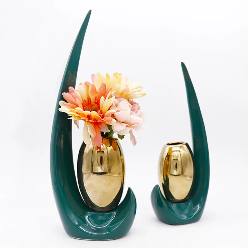 Morandi глазурованная керамическая ваза гидропоника для цветов Настольная