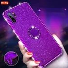 Чехол для Samsung Galaxy A8, A7, A6, J4 Plus 2018, S20 FE, Note 5, 8, 9, 10 Pro, с магнитным держателем и кольцом для пальца