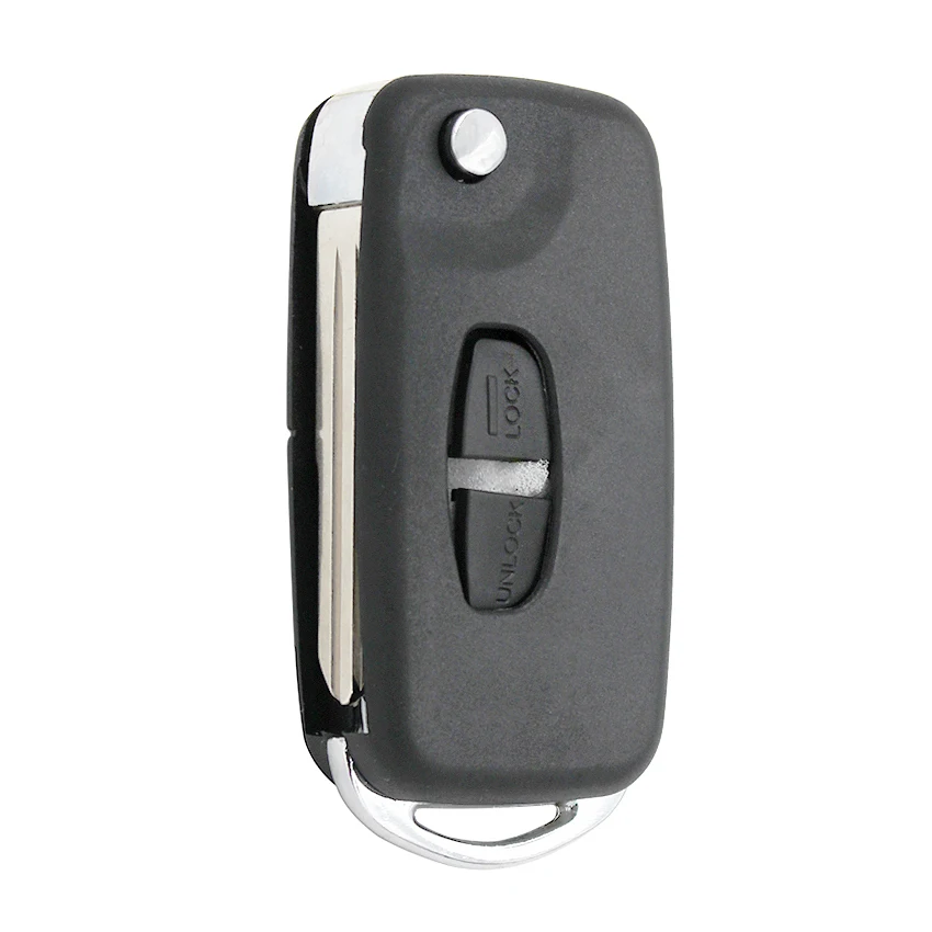 Модифицированный складной дистанционный ключ оболочки 2 кнопки для MITSUBISHI OUTLANDER