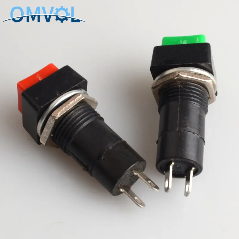 1 шт. мгновенный и самоблокирующийся кнопочный переключатель 12 мм | Обустройство