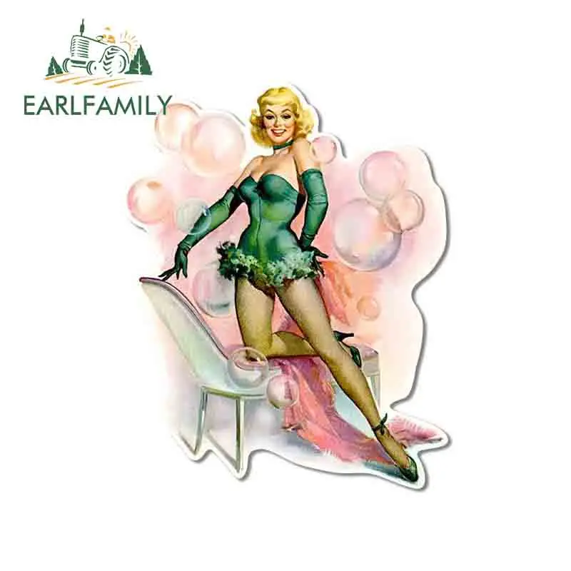 EARLFAMILY 13 см x 10 4 автомобильные наклейки сексуальная фотосессия девушка сделай сам