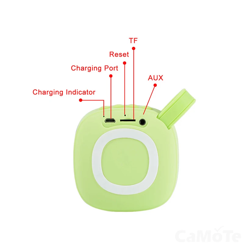 Портативный тканевый портативный Bluetooth динамик открытый велосипед ткань мини