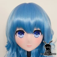 rb45customize fullhalf head resin cartoon cosplay japanese character anime role play crossdress kigurumi mask with back shell