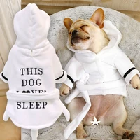 soft dog pajamas pet puppy clothes clothing soft pets dogs cat coat costume for small medium dogs chihuahua french bulldog pug