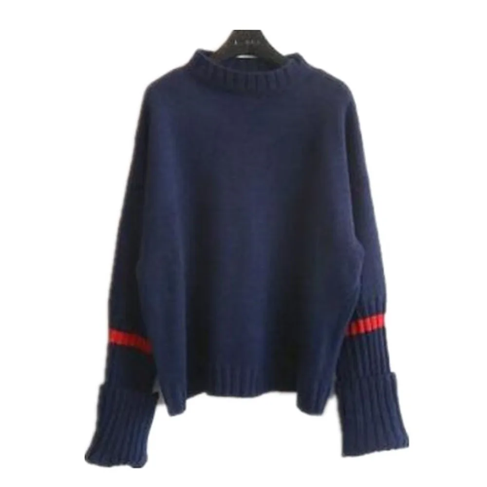 Осень-зима женские теплые толстые свитера для отдыха повседневный пуловер с