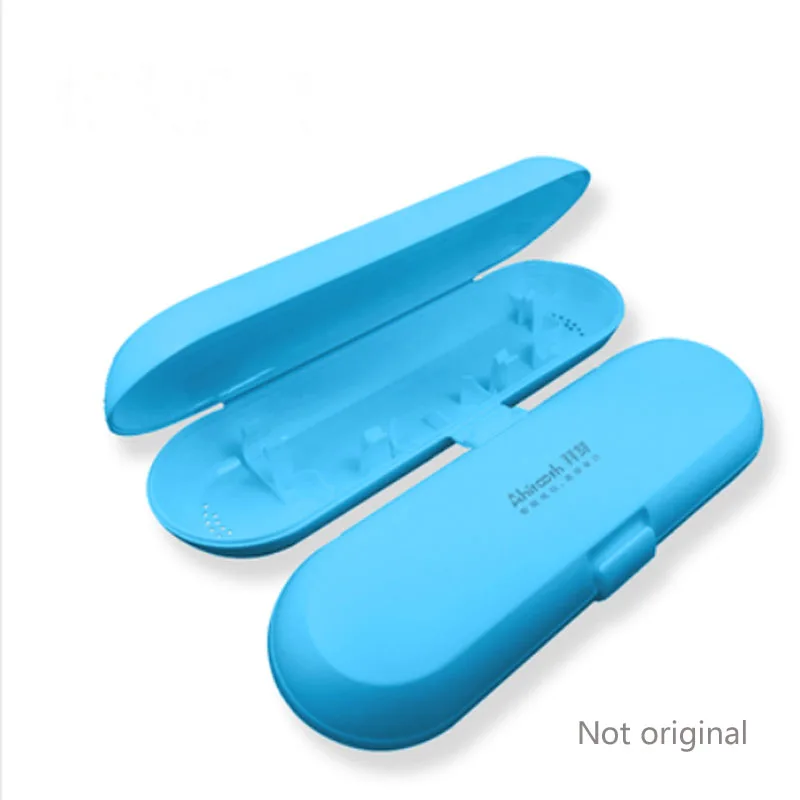 Blue case Новинка Xiao mi jia T100 mi умная электрическая зубная щетка 2 скорости звуковая зубная щетка отбеливающий для полости рта уход за зонами Re mi nder свет с чехлом - Цвет: Blue case