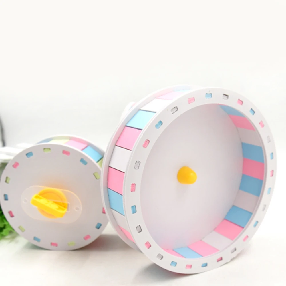 

Pet Hamster Toys 13-19.5cm Running Wheel Roller Round Silent Cage Supplies For Hamster Exercise Accessories