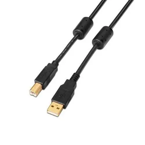 Кабель USB 2 0 для принтера с ferrita 3 M черный|Зарядные устройства телефонов| |