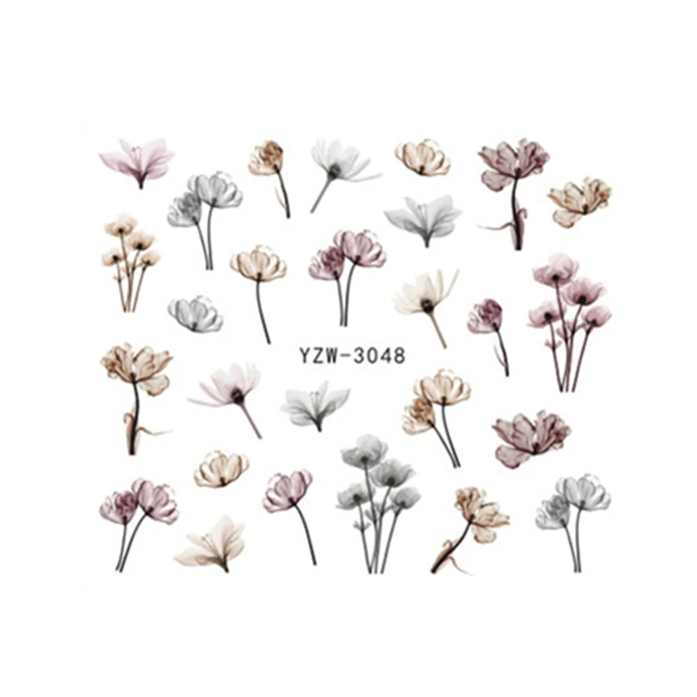 1 предмет продажа листочек накладные ногти натуральный прозрачный палец