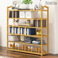 345 layers bamboo shoes storage rack easy to install shoes shelf organizer space saving stand holder entryway shoes cabinet