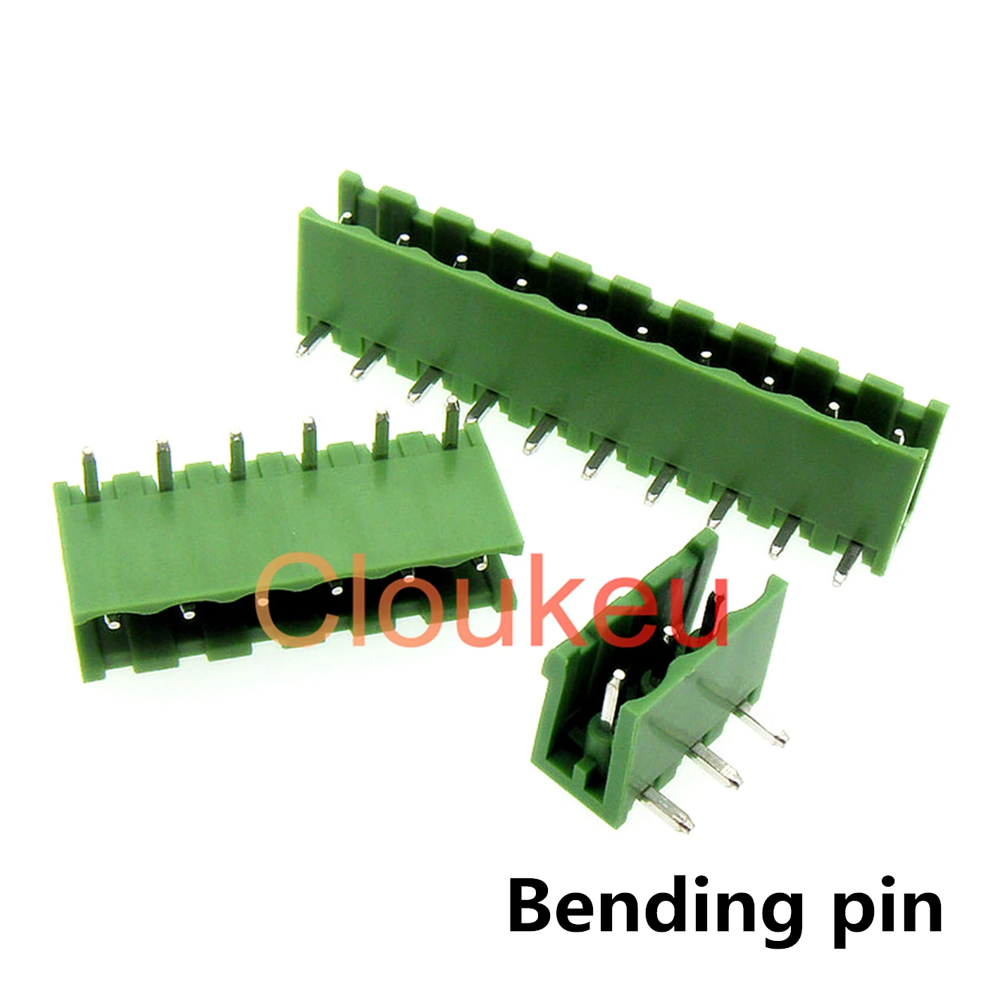 2EDG-5.08 6Pin Straight/Bend Plug Socket Connecting terminal Green Connector 5.08mm 2EDGK/V/R/C 6p | Обустройство дома