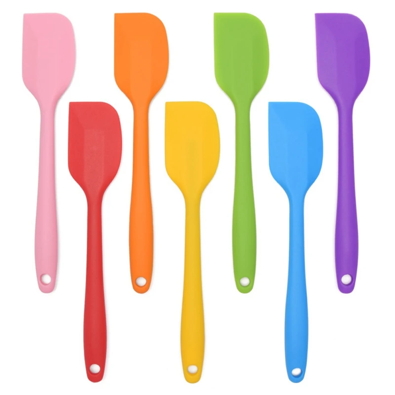 Premium Silicone Spatulas Heat Resistant Non-Stick Rubber Scrapers Kitchen Bakeware Tool Utensils Tools Cooking Gadget |