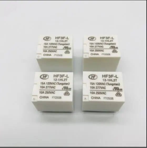 

NEW relay HF3F-L-12-1HL2T HF3FL-12-1HL2T HF3F L 12 1HL2T 15A 120VAC 5PIN
