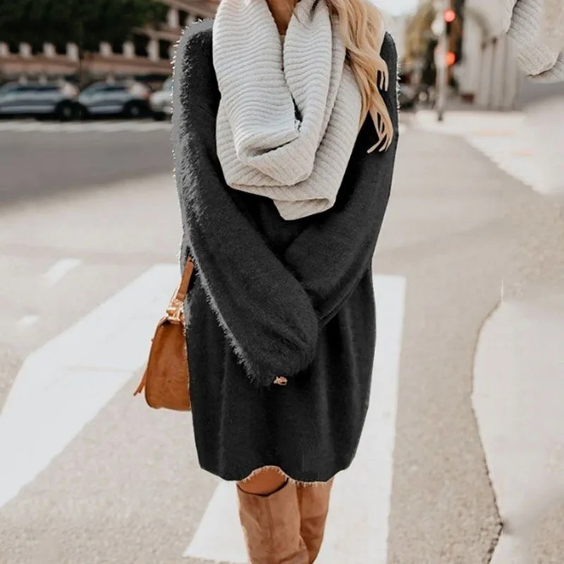 New autumn and winter sweaters pregnant dress female long-sleeved thick knit girl tight maternity | Мать и ребенок