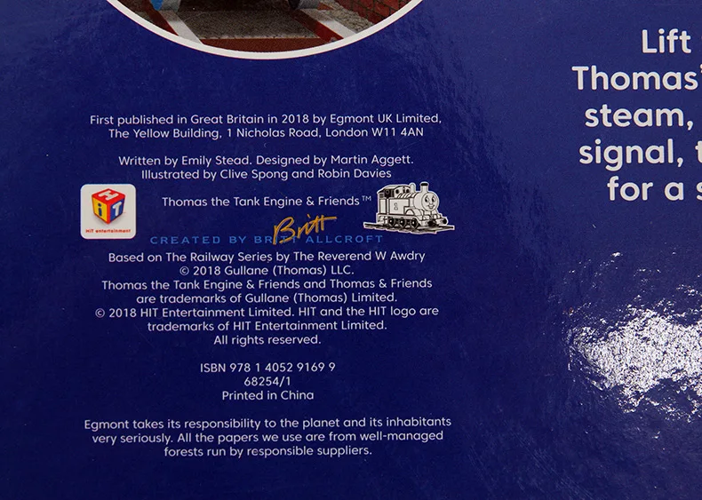 

Children Popular Book Thomas and Friends Hooray for Thomas Kids Books english Colouring Book Story Books for Children