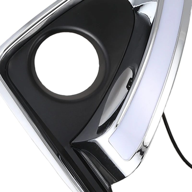 DRL Светодиодный дневной светильник Дневной колпак противотуманных фар отложным