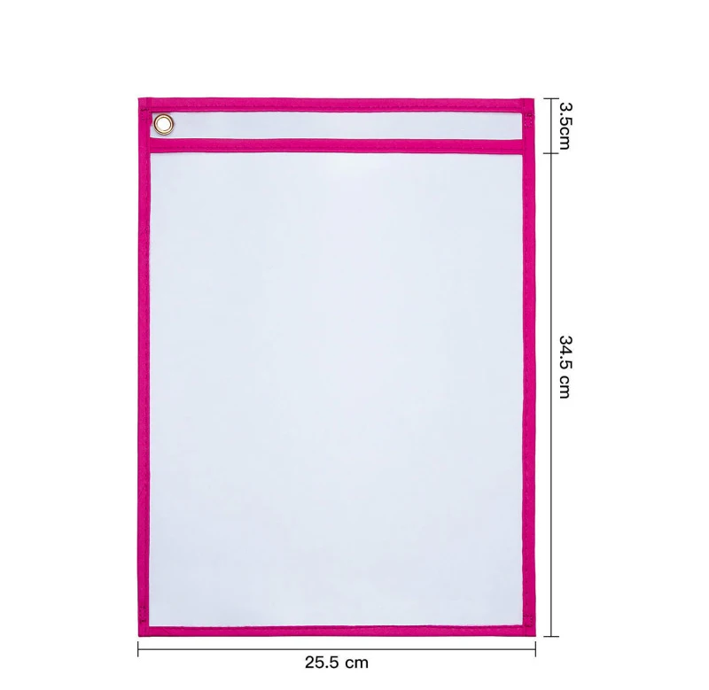 

HOT 2Pcs Transparent Dry Brush Bag Kids Drawing Board DIY Painting Doodle Coloring Learning Educational Toys for Children Gifts
