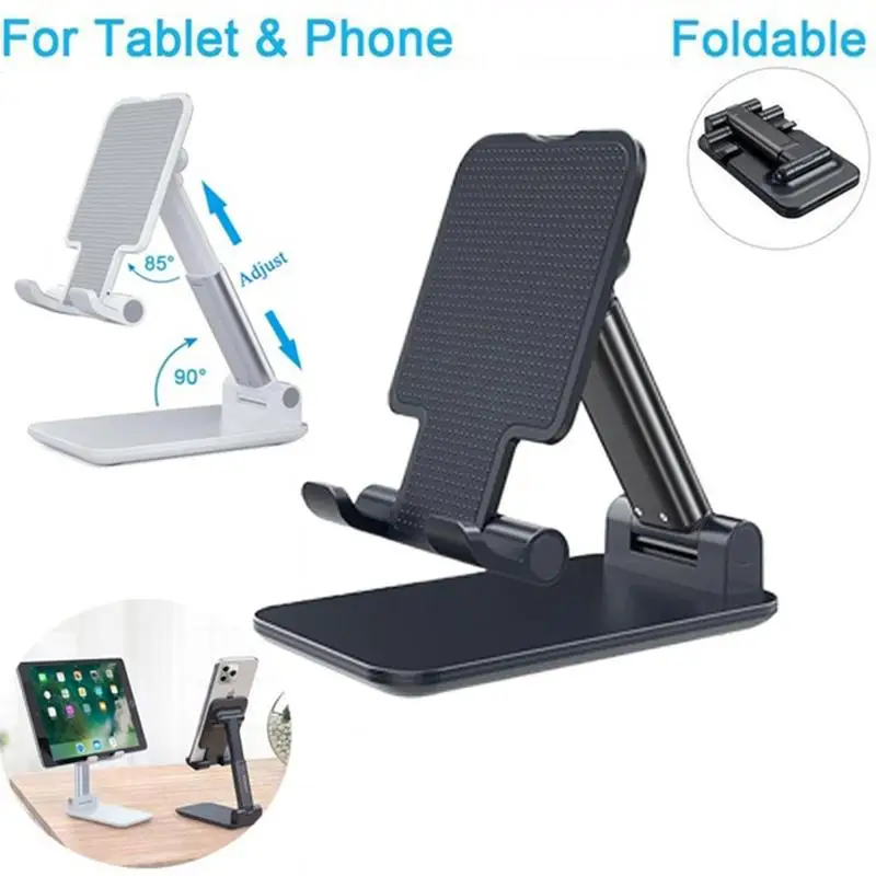 

Aluminum Alloy Holder Desktop Bracket Lazy Folding Mobile Huawei For IPad Tablet Holder Computer Stand Phone V2M6