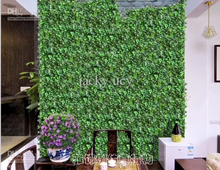 

240 CM Long Per Piece Artificial Silk Plastic Plant Ivy Leaf Vine Flower Craft Supplies For Wedding Home Garden Decor 600pcs/lot