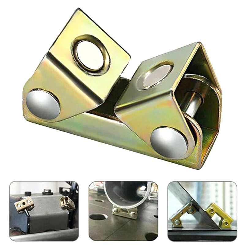 

V Type Adjustable Magnetic Welding Clamps V Pads Fixture Holder Strong Welder High Quality
