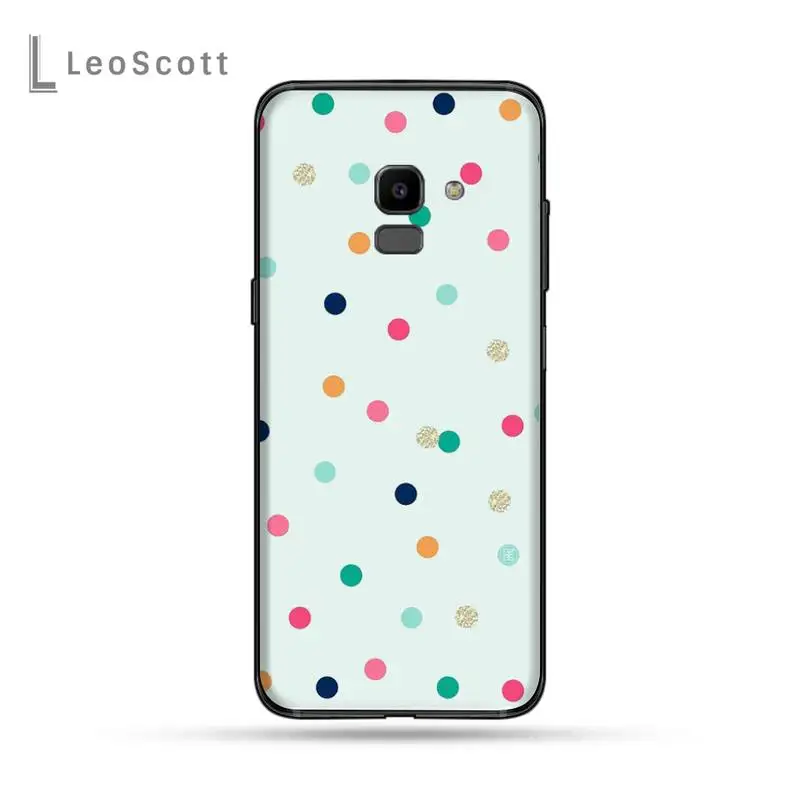 

Polka Dot Phone Case For Samsung Galaxy J2 J4 J5 J6 J7 J8 2016 2017 2018 Prime Pro plus Neo duo