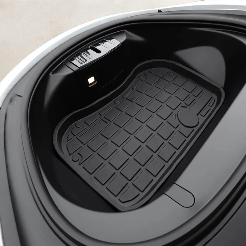 TPE Material Custom Fit Before Cargo Tray Trunk Floor Mat Black Rubber Waterproof for Tesla Model 3 2017 2018 2019 | Автомобили и
