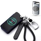 Кожаный чехол для автомобильных ключей для Chery Tiggo 7 Pro 8 Arrizo 5 pro gx 5x eQ7 2020, держатель для ключей, брелок, автомобильные аксессуары