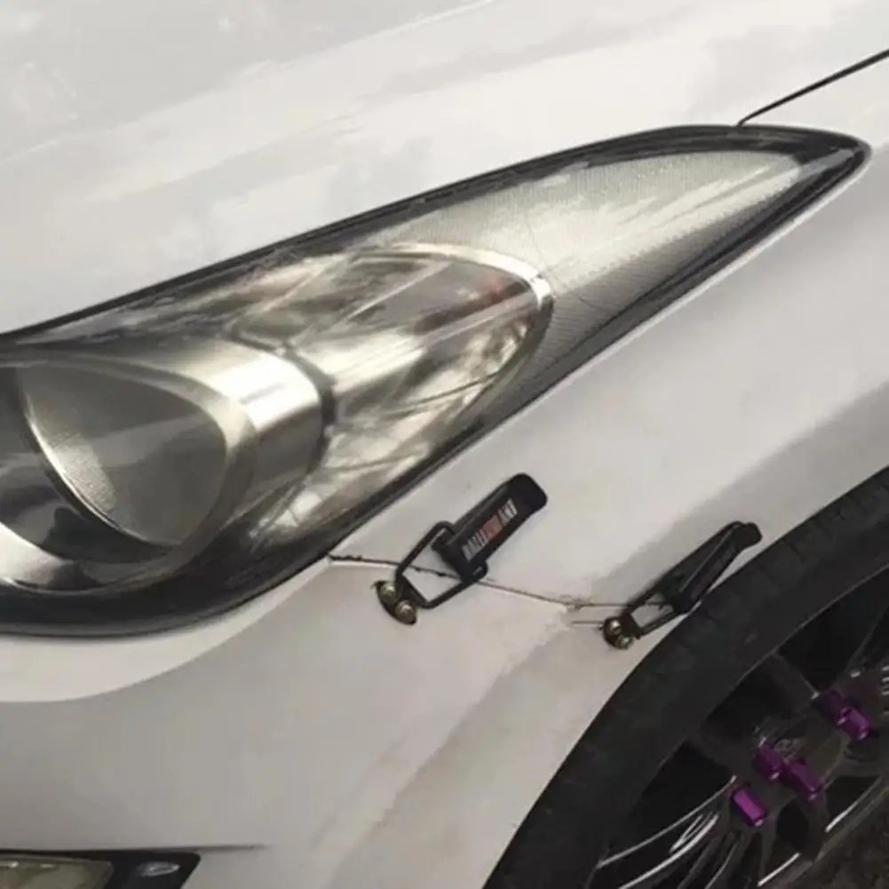 Автомобильные Натяжные крючки для бампера соединительные замки и крепежные