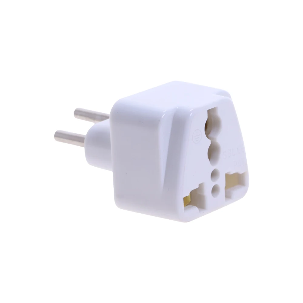 Универсальный мини-адаптер для путешествий с вилкой переменного тока UK/US/EU в Swiss |