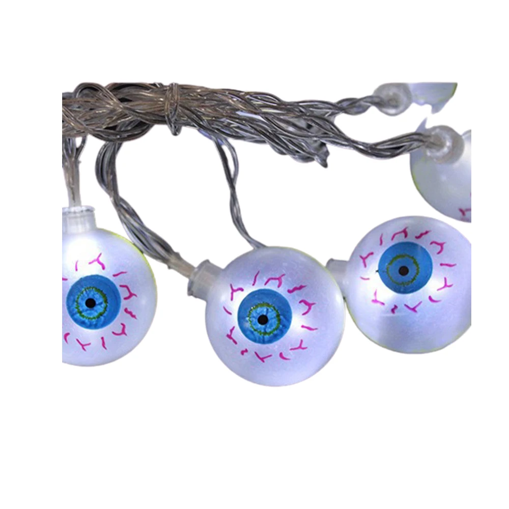 Тканевый и Пластик светильник строка/Тыква глазного яблока в форме черепа