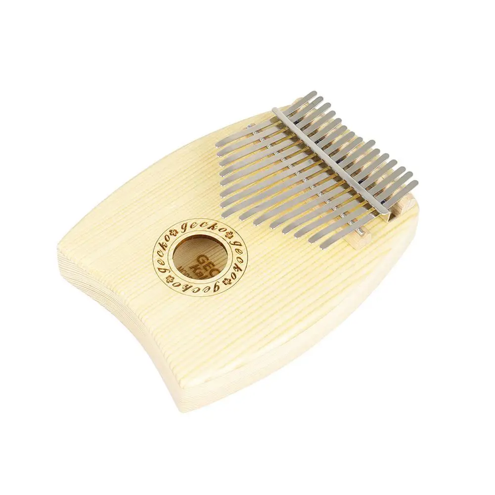 15 Keys Kalimba Thumb Piano Delicate Mbira Keyboard Musical Instrument With Learning Book Tune Hammer For Beginner