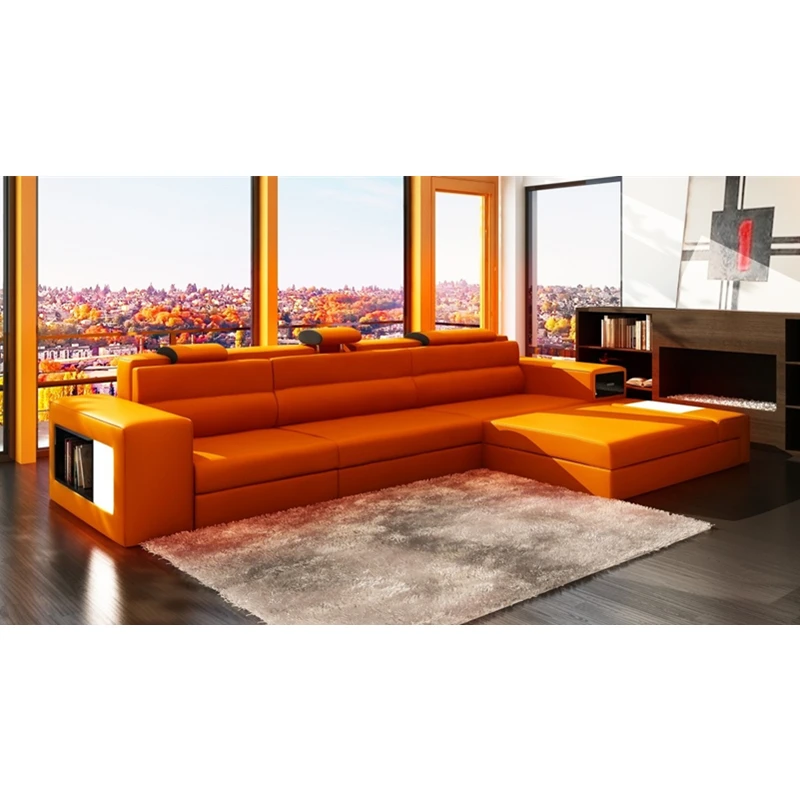 Лучшая цена мебель для гостиной диван кожаный угловой на заказ|Диваны гостиной| |