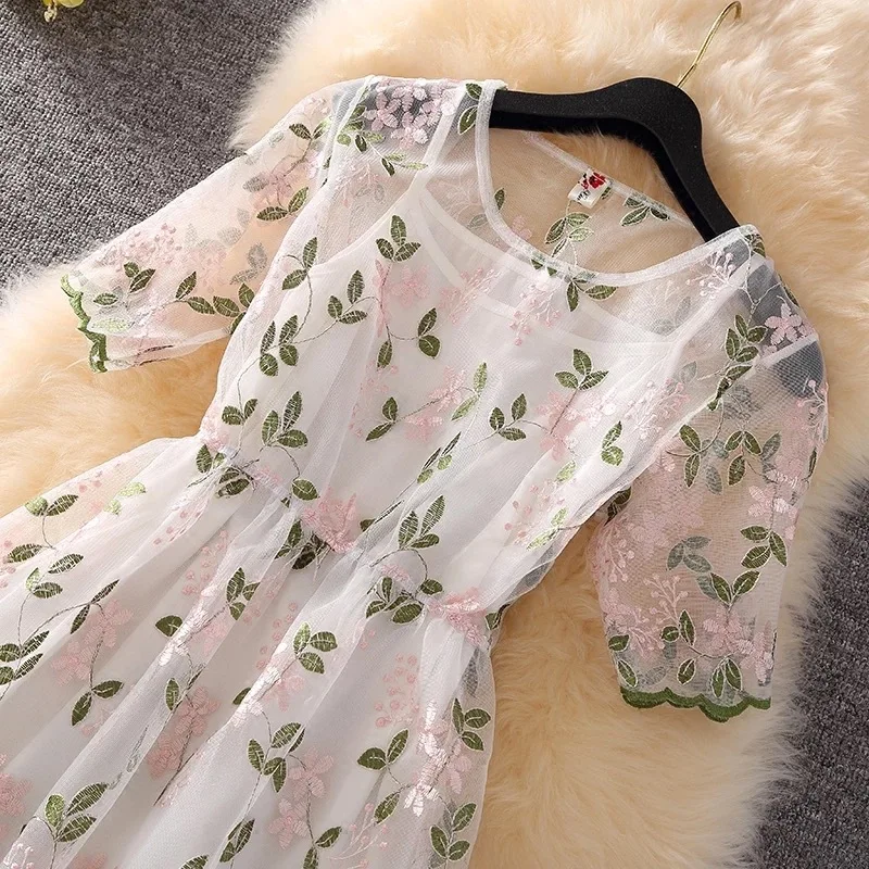 Модная Цветочная вышитая чистая пряжа африканская Свадебная тюль кружевная