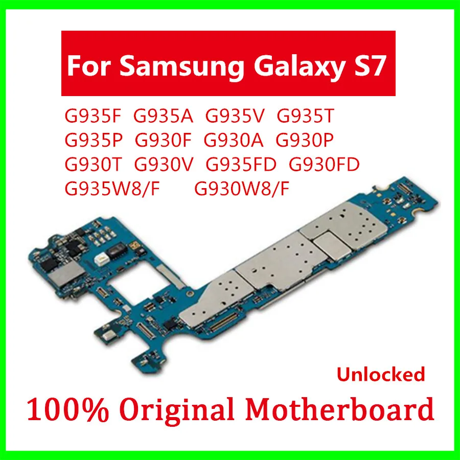 Материнская плата для Samsung Galaxy S7 G935F G935A G935V G935T G935P G930F G930A G930P G930T G930V G935FD G930FD G935W8/F