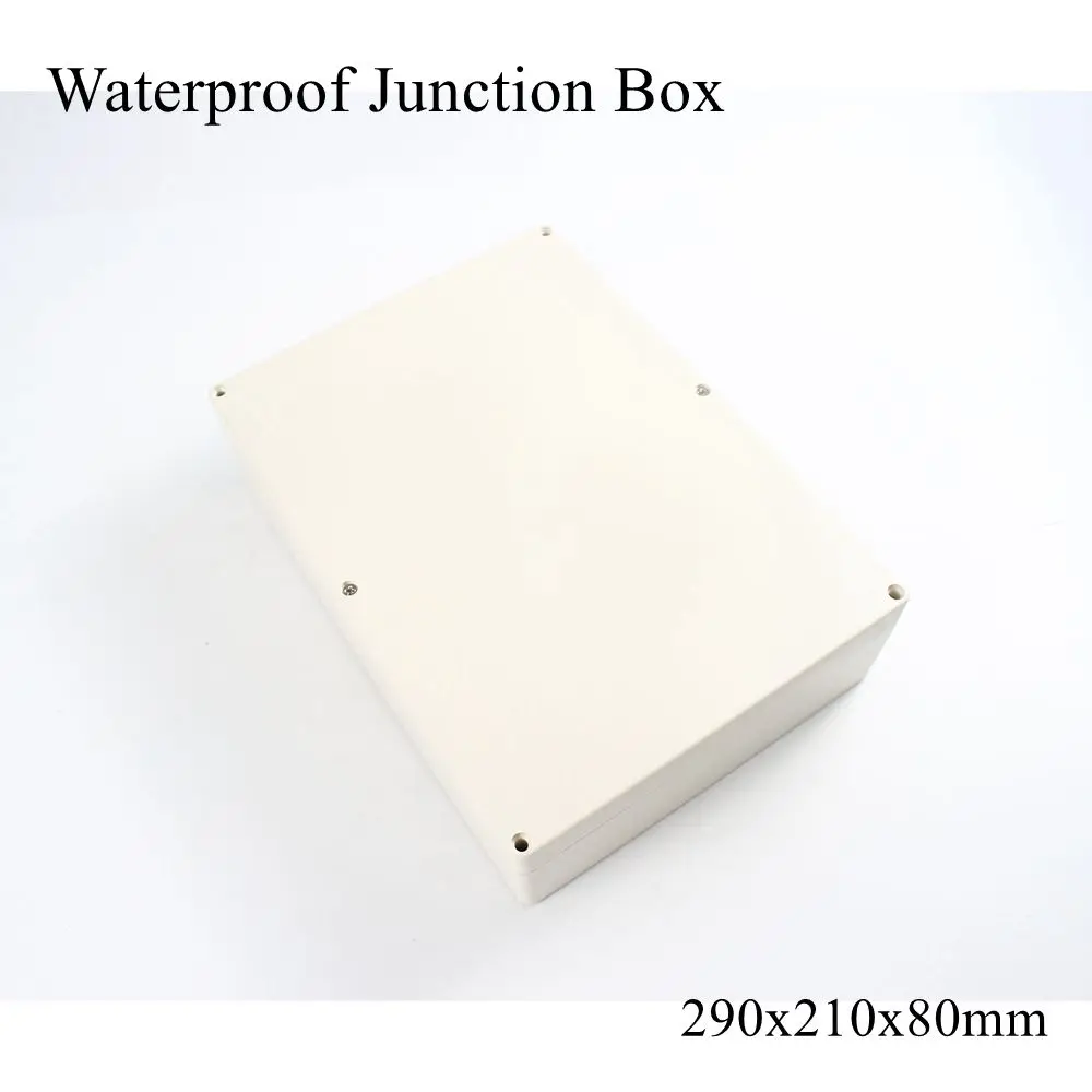 290x210x80 мм водонепроницаемый пластиковый корпус для наружного подключения кабеля