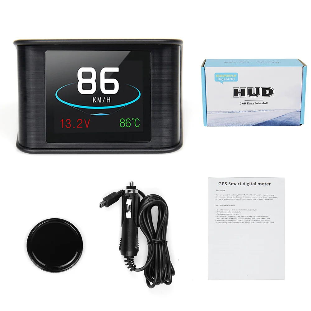 VSTM T600 автомобильный OBD2 GPS Компьютер Автомобильный цифровой OBD Спидометр Пробег