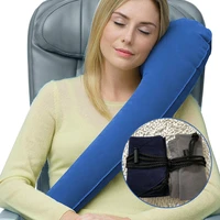 ultra light nylon air pillow portable pvc u shaped train car inflatable aircraft airplane sleeping comfortable neck pillow