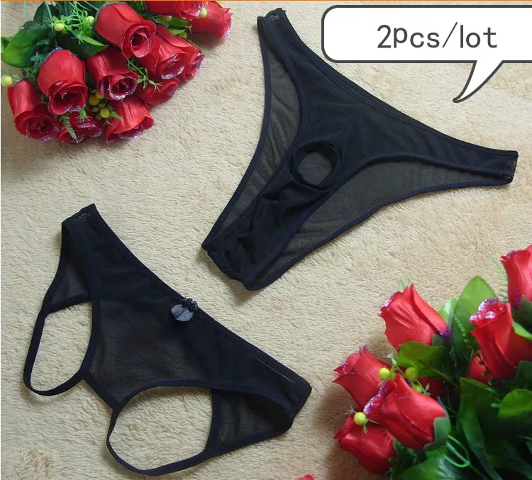 2 шт./лот сексуальное нижнее белье стринги трусы хит для мужчин геев открытая