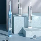 Портативная Складная зубная щетка, складная пластиковая зубная щетка для путешествий, кемпинга, пешего туризма, легкая в использовании, набор для хранения зубной пасты