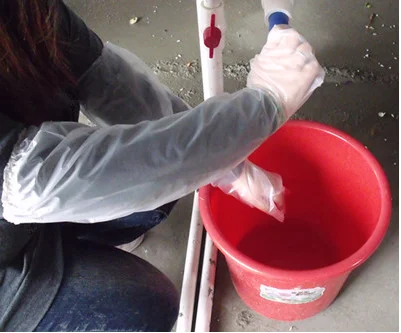 Удлиненные ЦПЭ перчатки 60 см для уборки защитные | Безопасность и защита