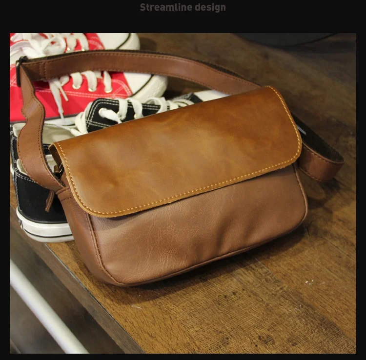 Модная сумка через плечо Xiao.p Мужская Студенческая сумка-мессенджер брендовая