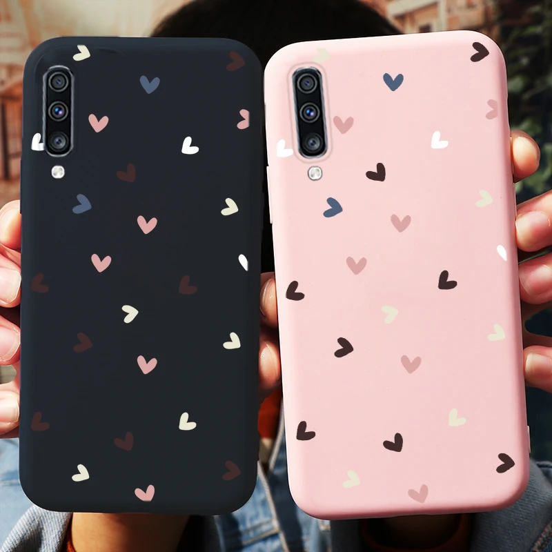 Чехол для Samsung Galaxy A70 мягкий силиконовый чехол 6 7 дюйма с динозавром и цветком A 70 a70