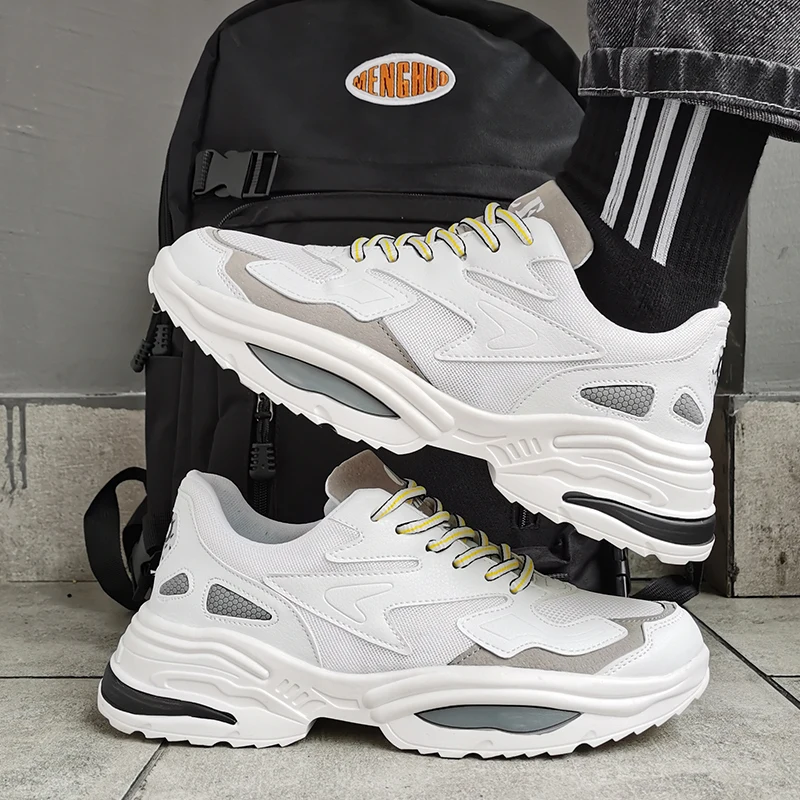 Мужская повседневная обувь наивысшего качества модные мужские кроссовки