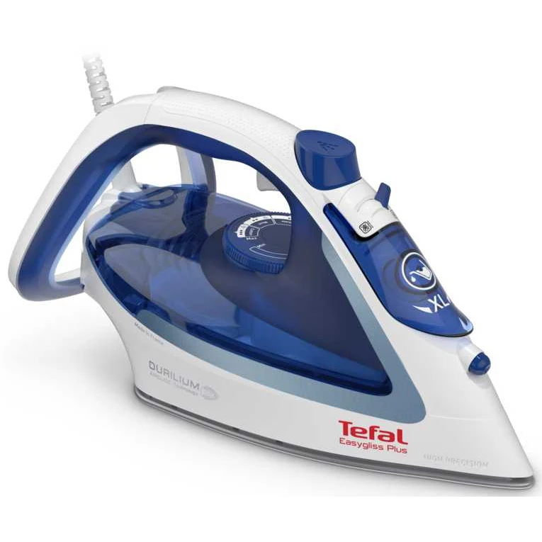 Утюг TEFAL FV5715E0 2400Вт голубой/белый (1830007452)|Утюги и парогенераторы| |