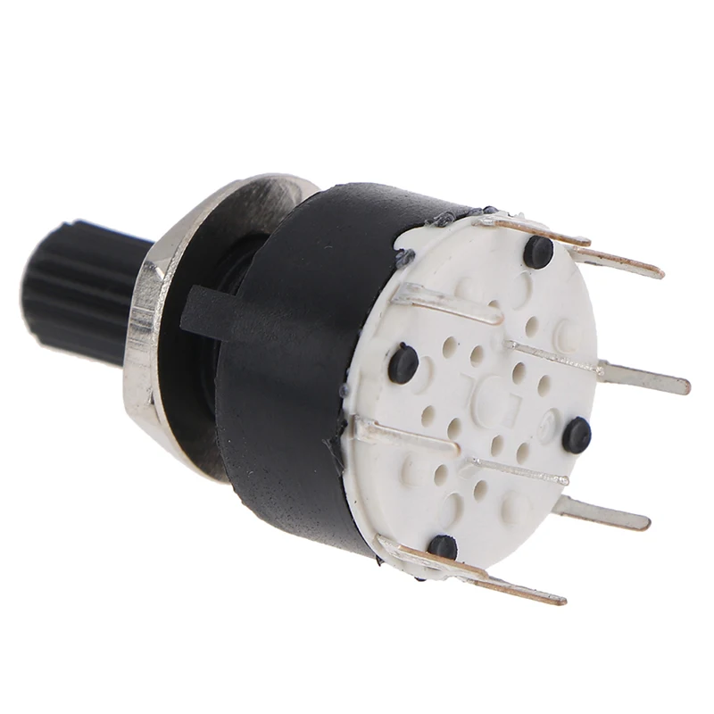 SR16MM Rotary Switch 2 Pole 3 4 position 1 5 6 8 Position Axis Band | Обустройство дома
