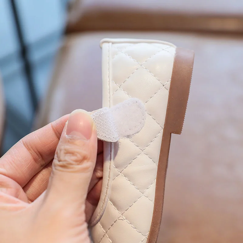 

Kids shoes Soft For Children's Girl's leather shoes School Students Performing Dance shoe performance Black Girls Flats