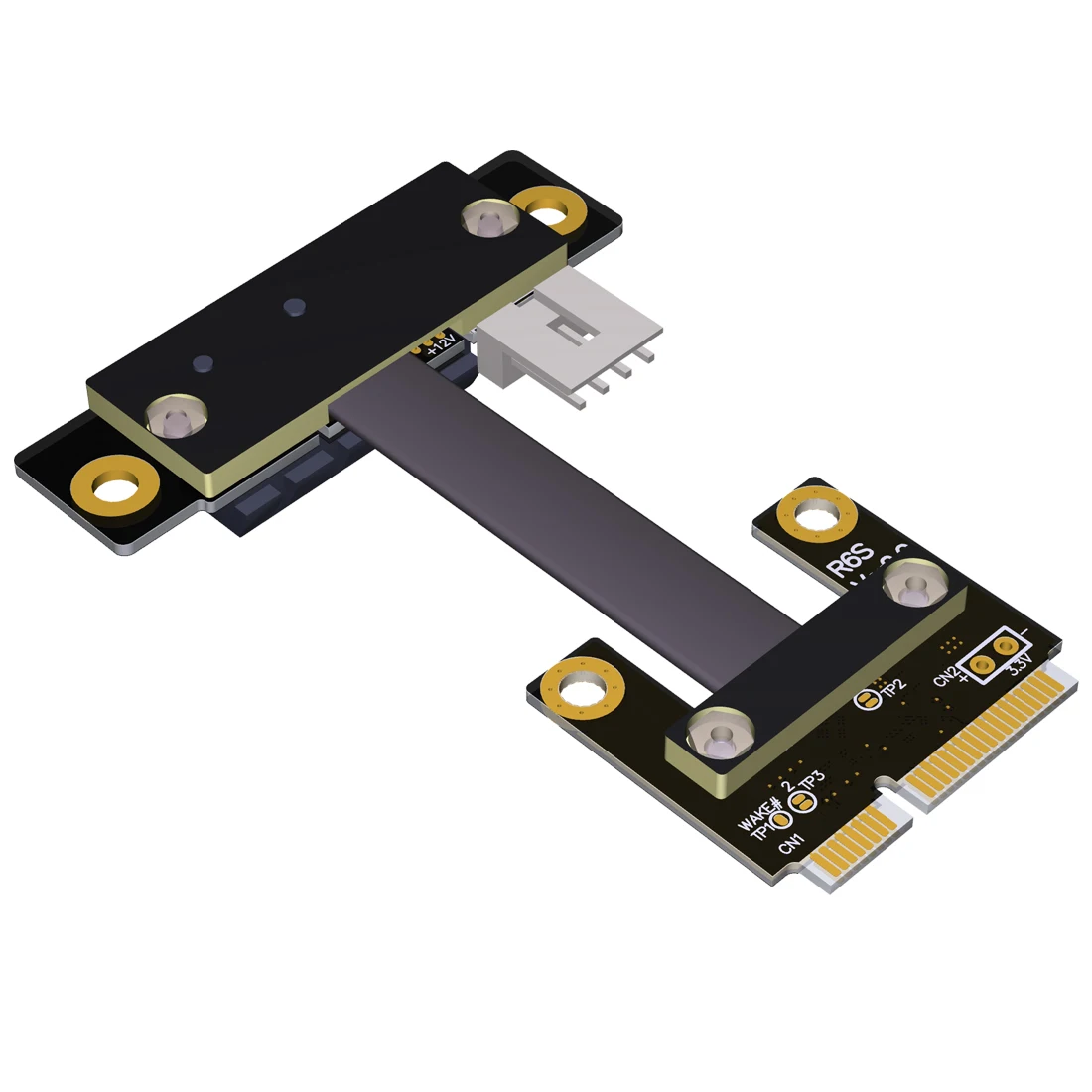 8 Гбит/с Mini PCI-e mPCIe WAN WiFi к PCIe x1 PCI-E 1x Райзер адаптера карты Gen3.0 Mini-PCIe кабель PCI e для Wi-Fi