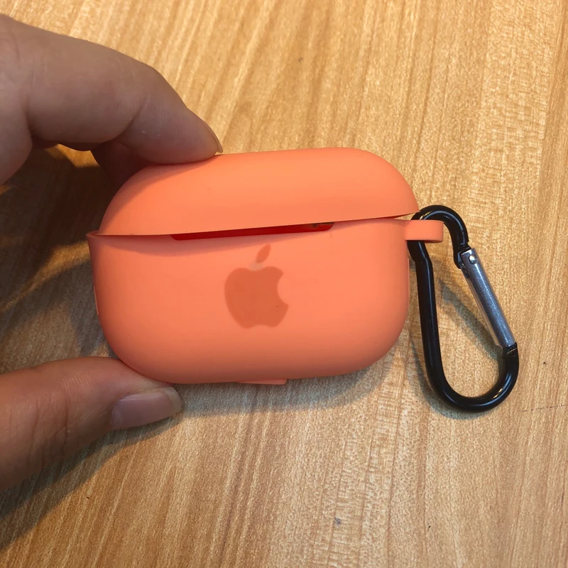 Чехол для беспроводных наушников с поддержкой Bluetooth Apple AirPods Pro Защитные Мягкие