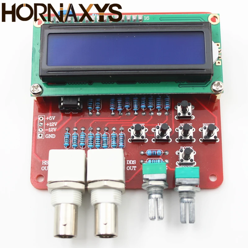 DDS Function Signal Generator DIY Kit Frequency Square Sawtooth Triangle Wave Parts Source Components |