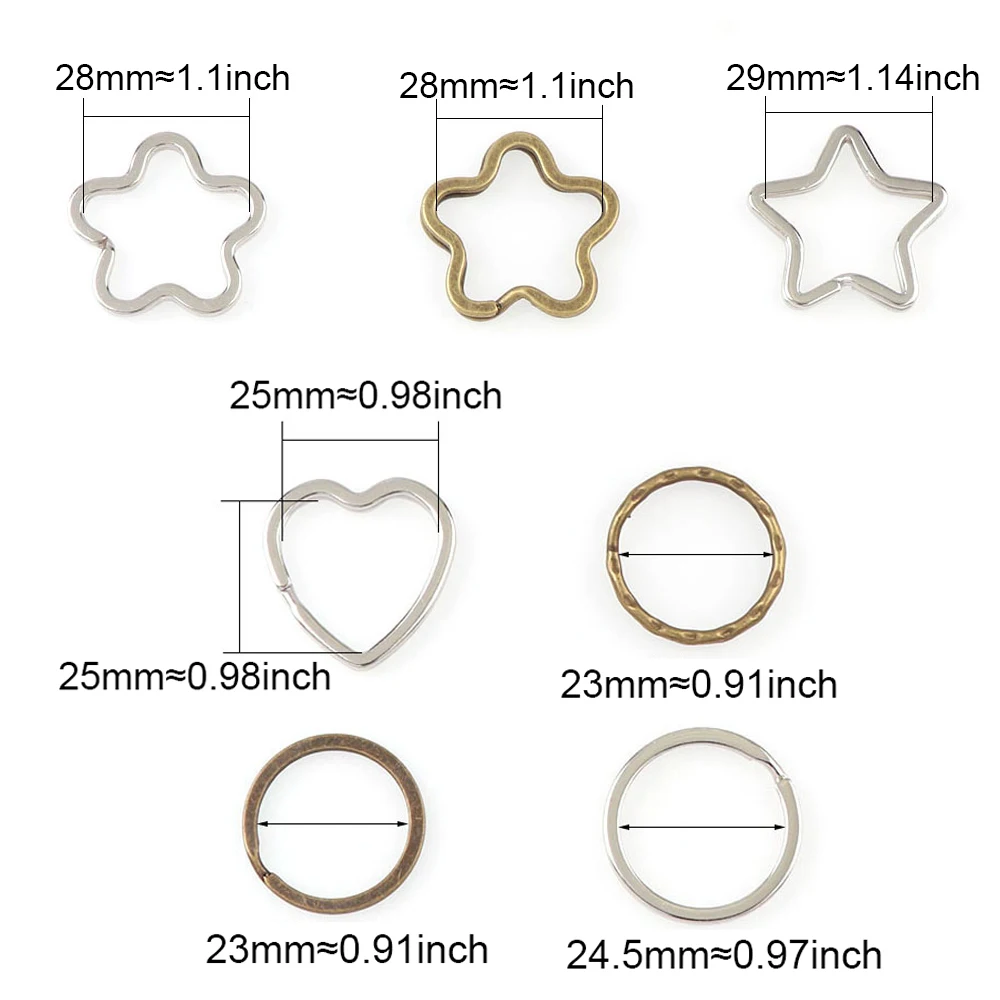 10 шт./лот 6 видов стилей 2 цвета Железный цветок сливы ЛЮБОВЬ и круглая форма Сплит